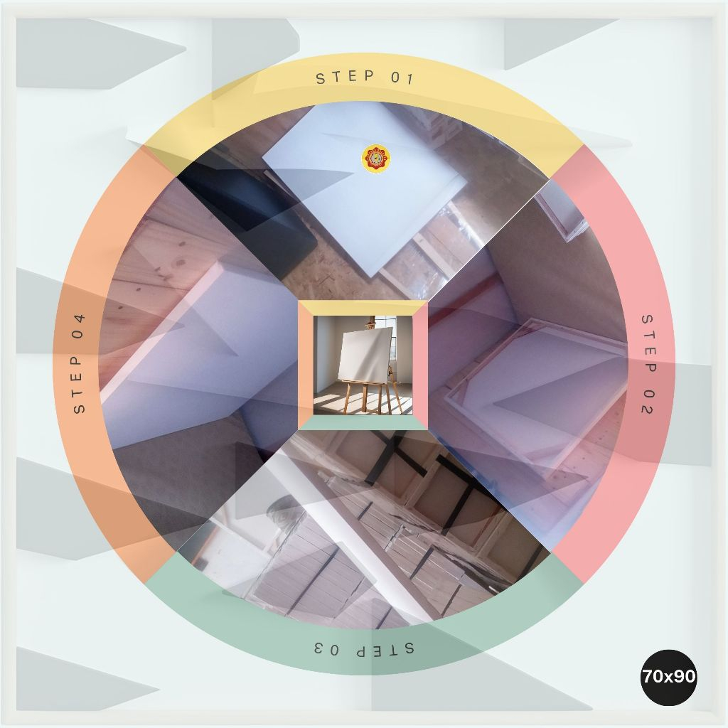 

PROMO! Kanvas Lukis Premium 70x90 cm | PUTIH - High WATER COLOR, Premium, Tebal Murah berkualitas