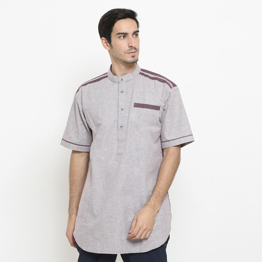 TERBARU Kemko Syamil Koko Kurta Pria Remaja Dewasa Moderen 2024 Koko Pria Keren Simpel Kekinian Baha