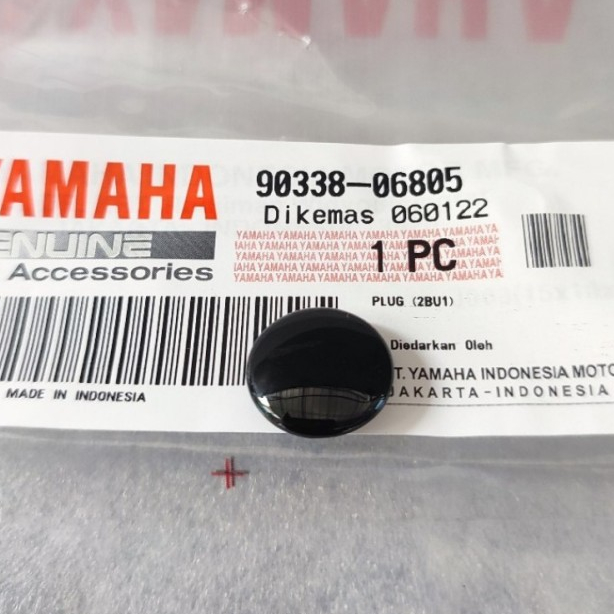Plug Tutup Baut L Raiser Stang Stir Yamaha XRide, Fino, Vixion, Xabre 90338-06805