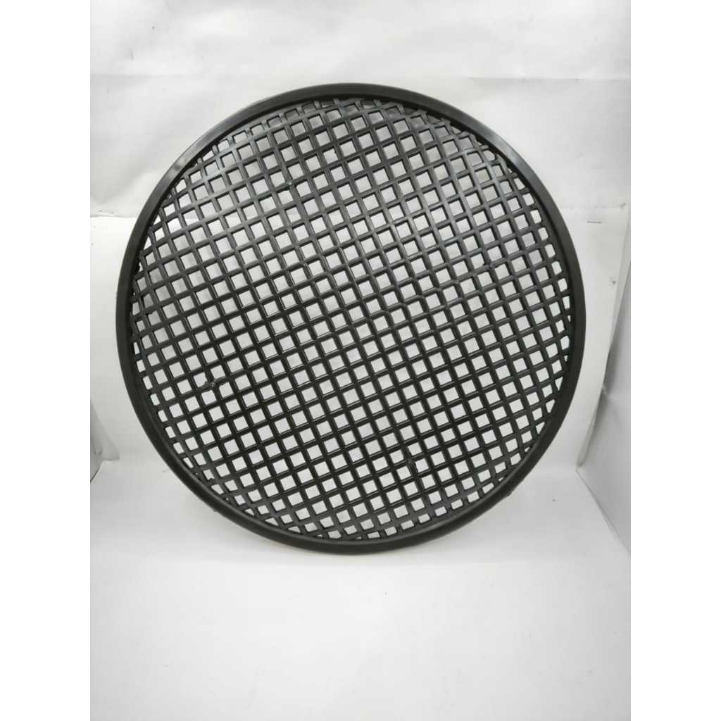 GRILL SPEAKER 12 INCH PLASTIK FREE 4pcs KLEM GRILL / RAM TUTUP GRILL COVER SPEAKER 12 INCH PLASTIK