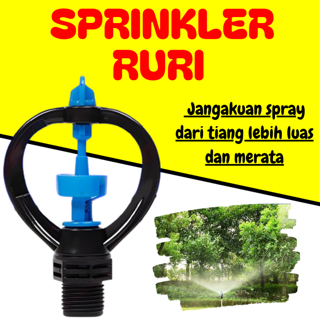 SPRINKLER RURI 360 KINCIR AIR SPRINGKLER PERTANIAN