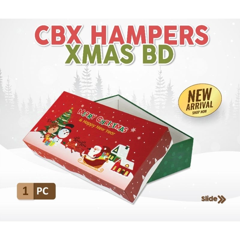 

BOX NATAL CHRISTMAS - CBX HAMPERS XMAS BD