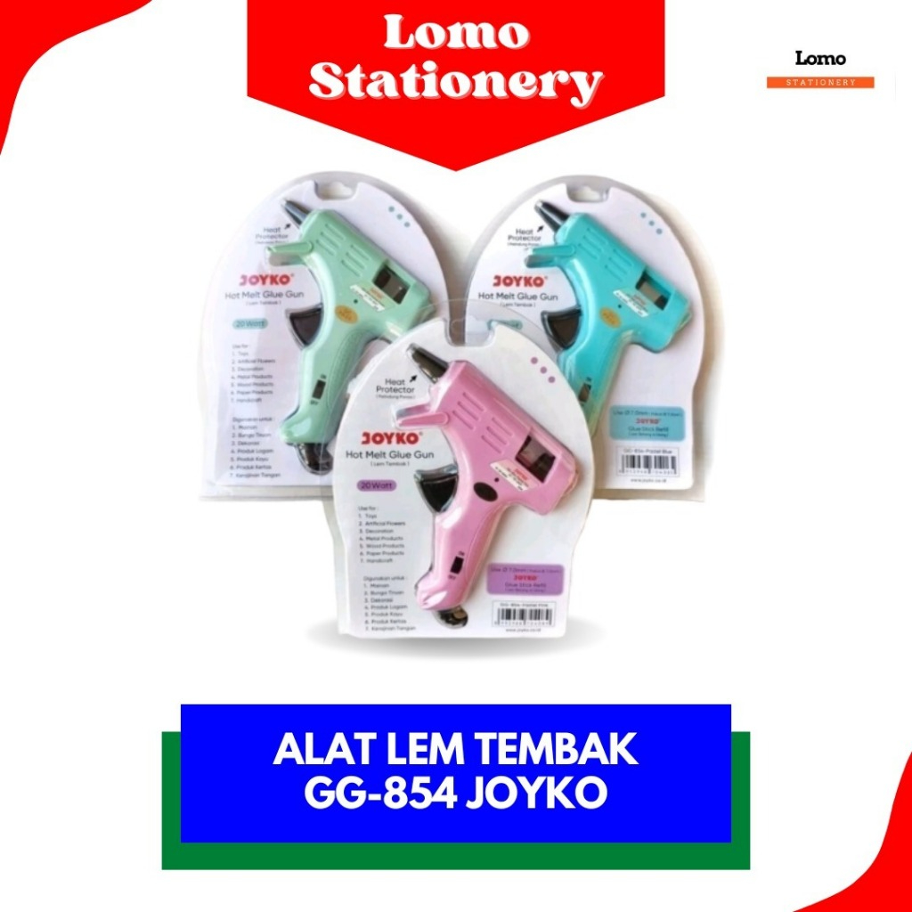 

Glue Gun Lem Tembak Joyko GG-854 Pastel Color