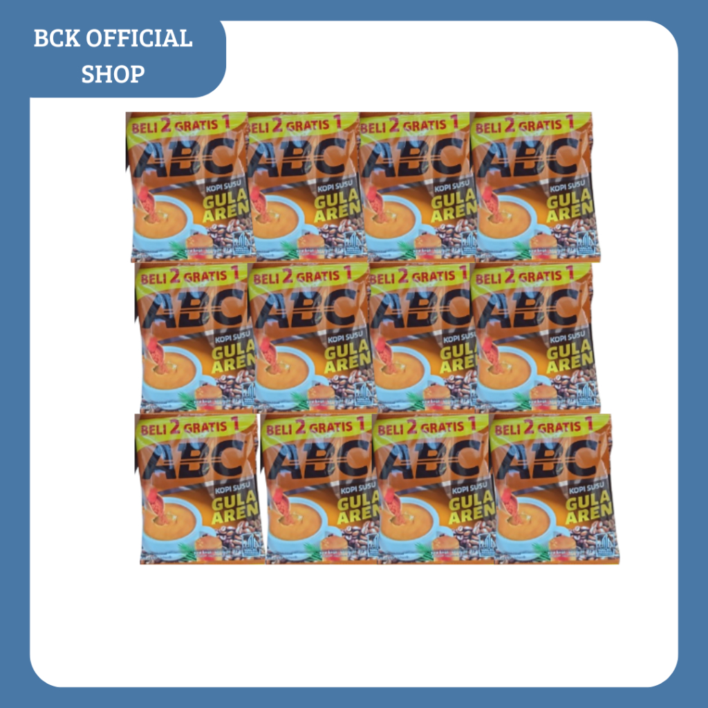 

ABC Kopi Susu Gula Aren 15x27gr (Renceng)