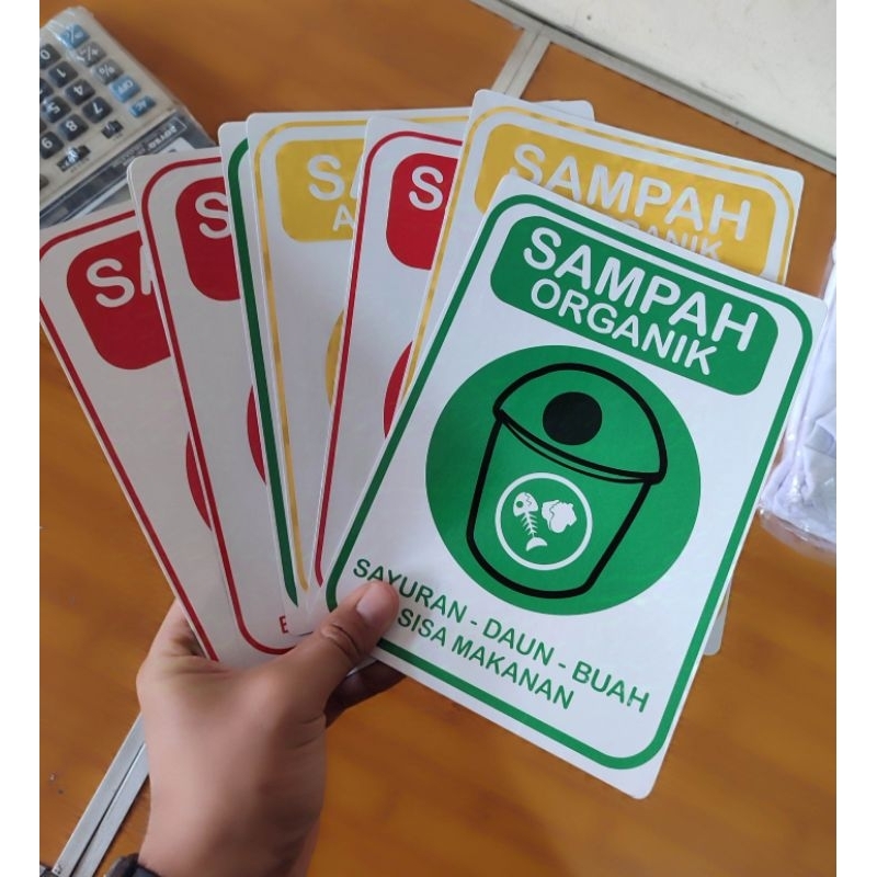 

Stiker Kategori Sampah