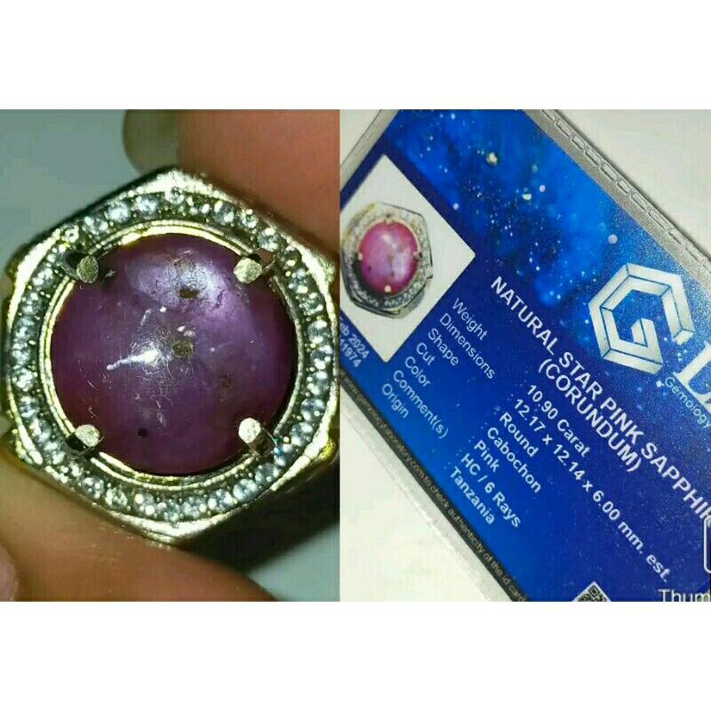 Ruby star/ ster jumbo big size plus memo