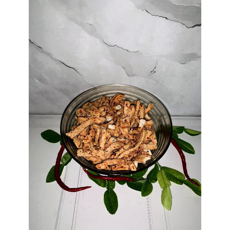 

Basreng Stik Pedas daun Jeruk 250 gram