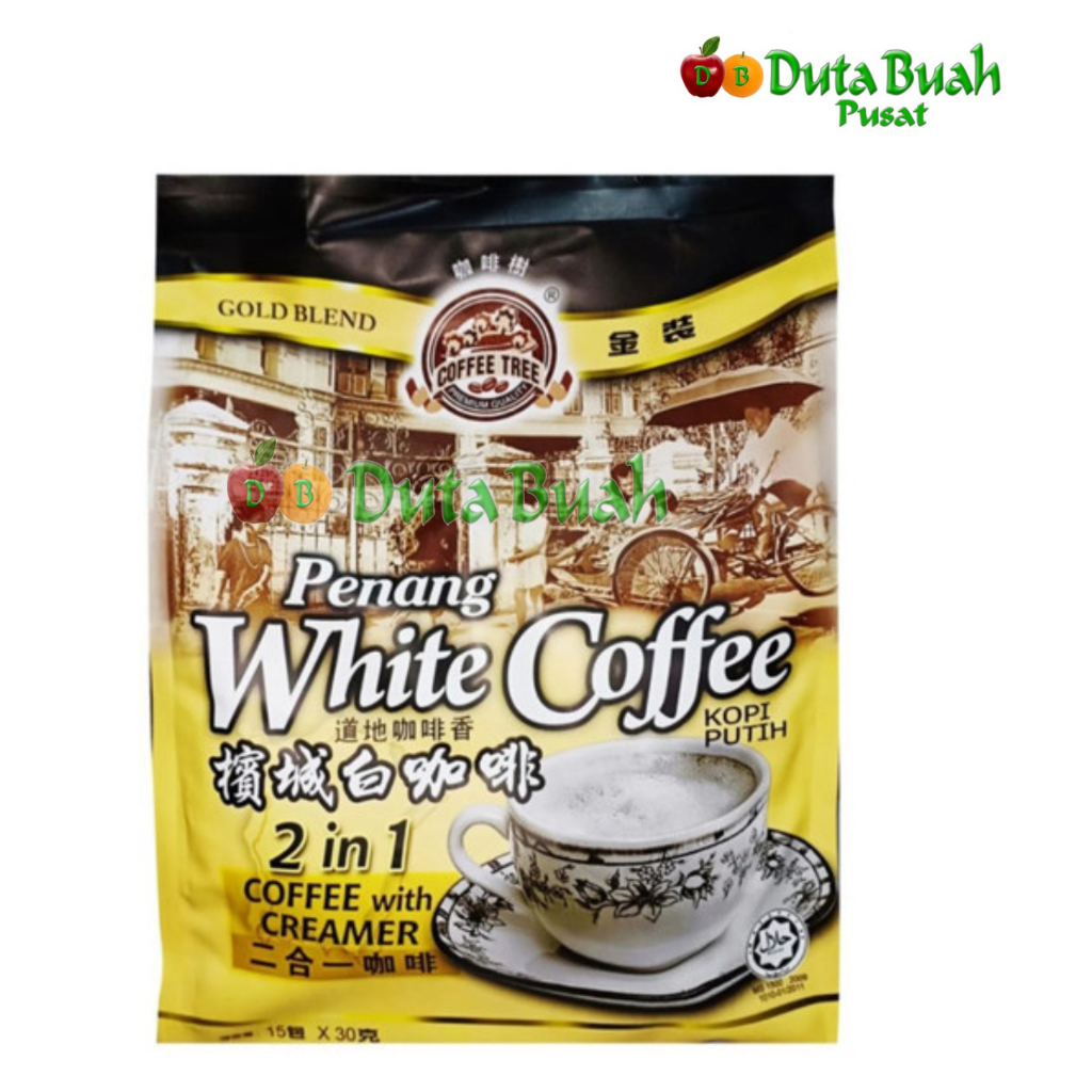 

DUTA BUAH PUSAT KOPI PENANG WHITE CAFFE 2 IN 1 CREAMER