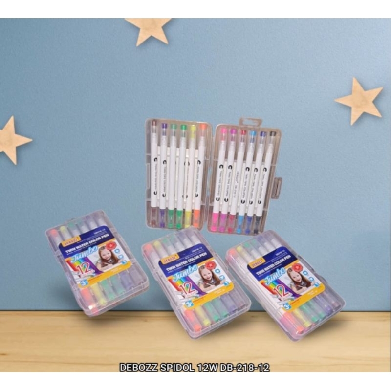 

SPIDOL 12 WARNA DEBOZZ