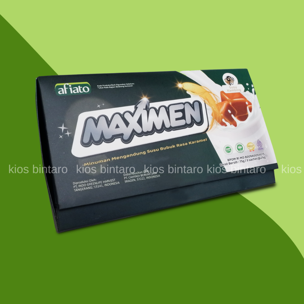 

[ MAXIMEN ] [ BPOM ] Susu Stamina Pria Pertama di Indonesia 1 saset
