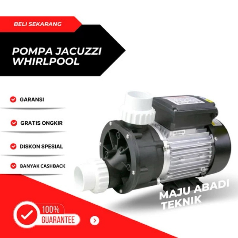 Mesin Pompa WHIRLPOOL 2 PK Bathtub/ Bathub Jacuzzi