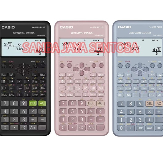 

KESEMPATAN TERBATAS Kalkulator Ilmiah CASIO FX 82ES PLUS 2nd Edition Scientific Calculator 82 ES