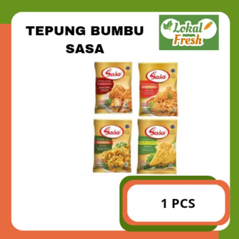 

TEPUNG SASA | 1 PCS 32 GRAM | LOKAL FRESH SBY