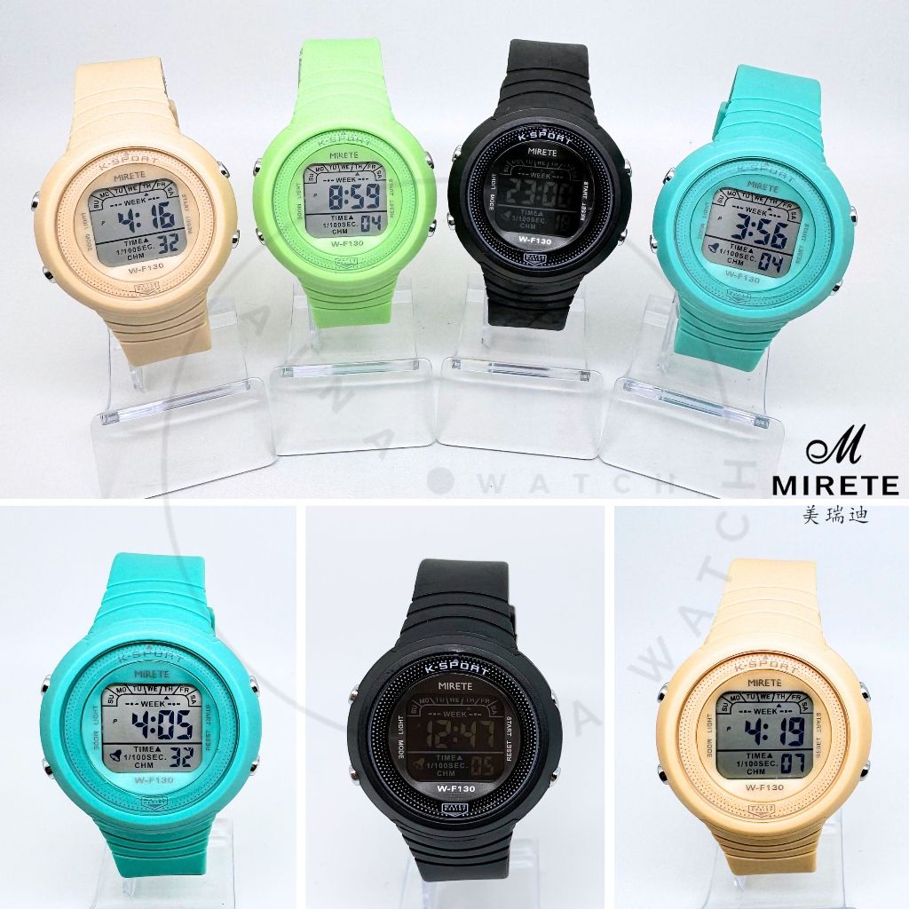 Jam Tangan MIRETE MRT-SP07 Sport Olahraga Kecil Pria Wanita Digital Tahan Air