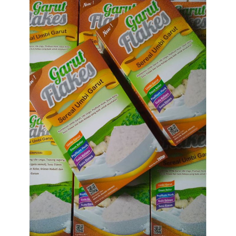 

Garut flakes sereal umbi garut atasi asam lambung