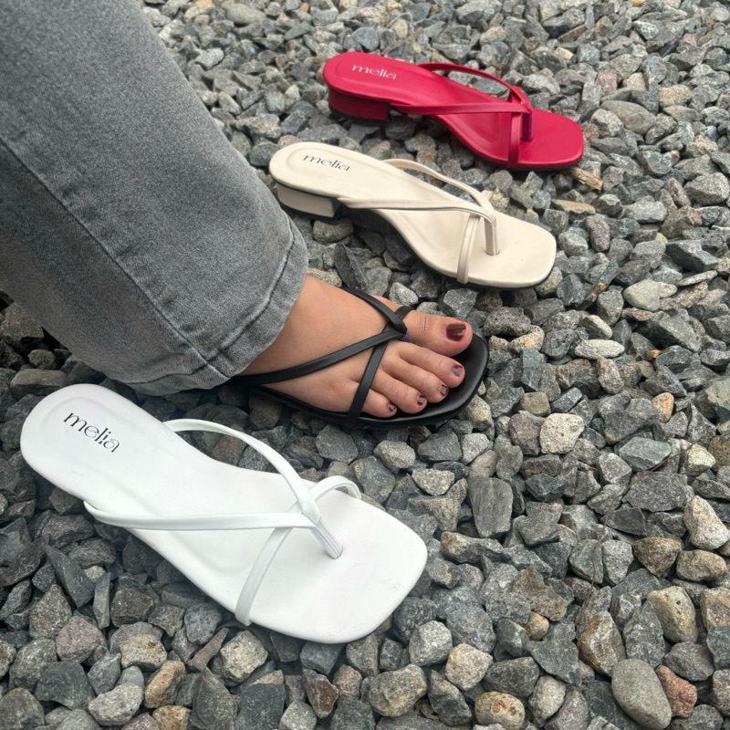 LIMITED MELIA - CALLA JAPIT HEELS SANDAL TALI WANITA HIGH HEELS HAK TAHU 3CM KEKINIAN PEREMPUAN