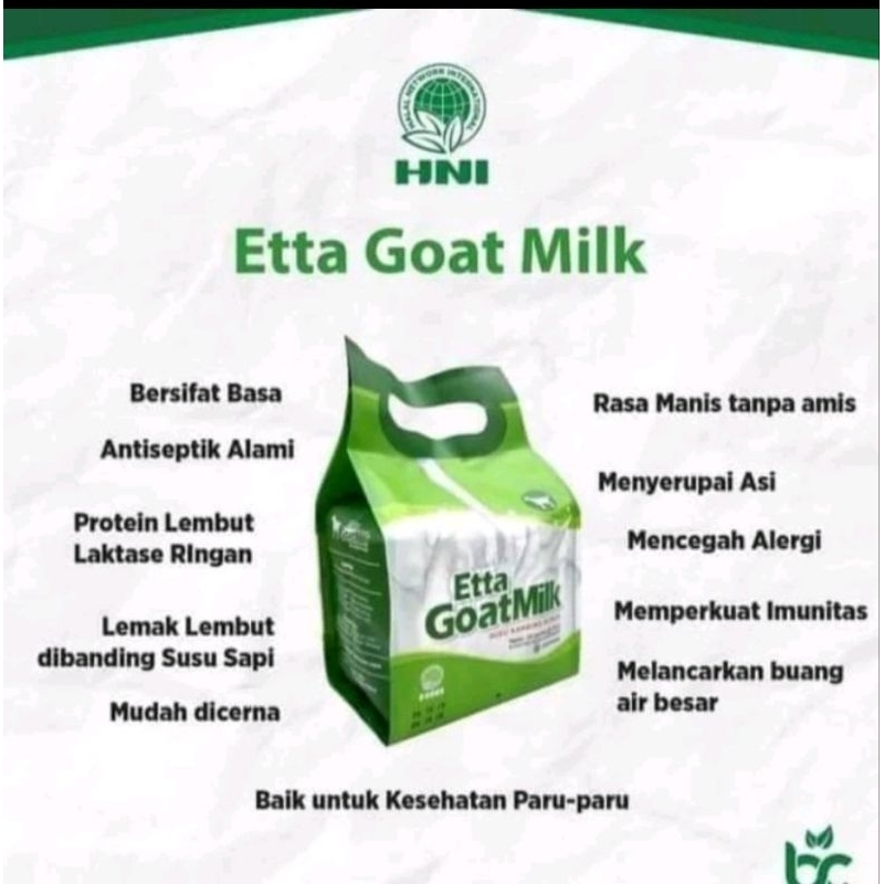 

Susu Etta Goat Milk