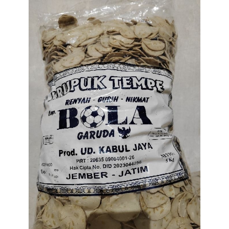 

krupuk tempe Bola