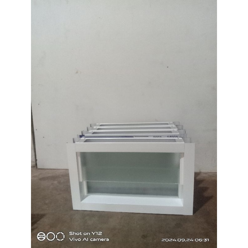 boven jendela almunium ,ventilasi loster almunium30x60cm