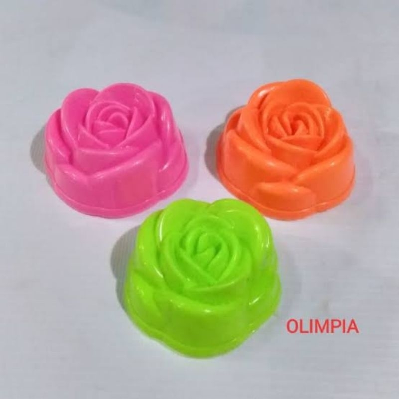 Cetakan Putu Ayu Jumbo Motif Mawar.