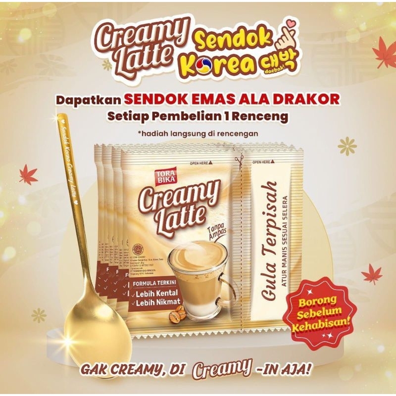 

Creamy Latte ala Chef RENATTA | GRATIS Sendok Korea