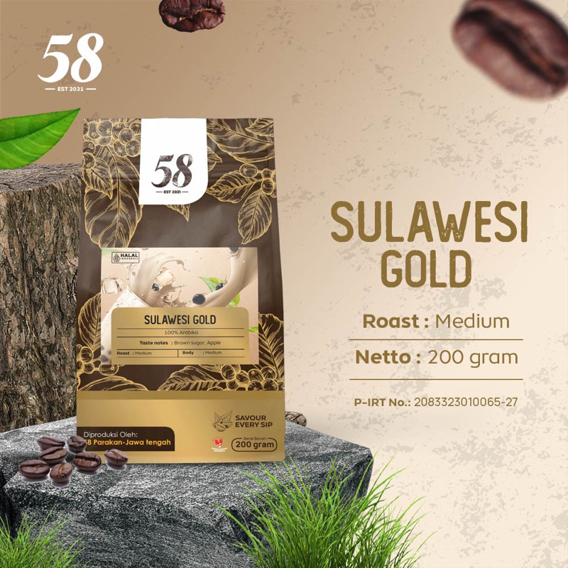 

Sulawesi Gold (100% Arabika Sulawesi)