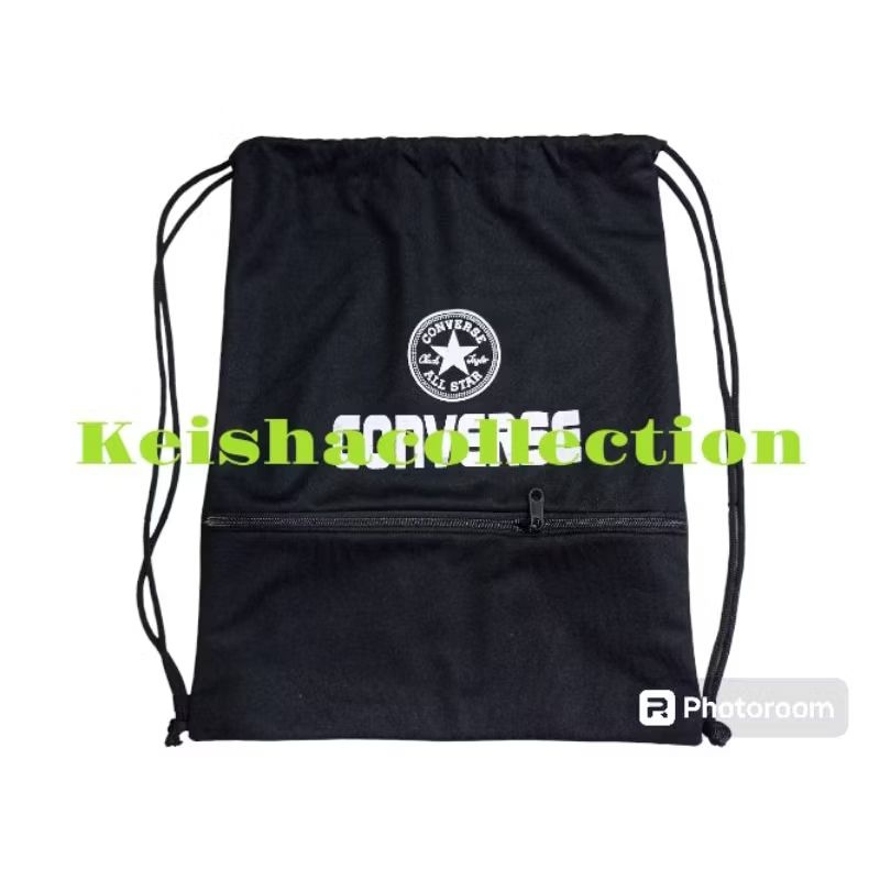 Tas serut kain jaring/tas olahraga/tas futsal/tas gaul viral unisex