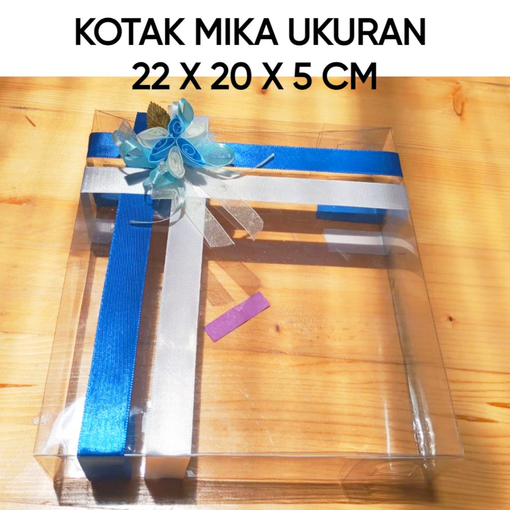 

KOTAK MIKA SOUVENIR 22X20X5 CM