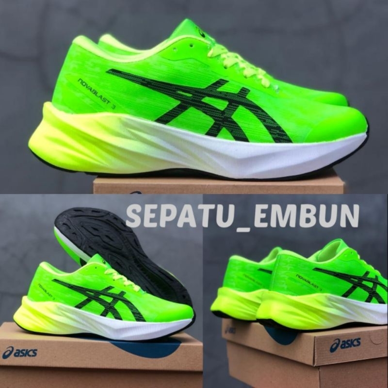 SEPATU VOLI PRIA HIJAU STABILO A51EK NOVA BLAST SEPATU VOLY COWO KREN 38-43