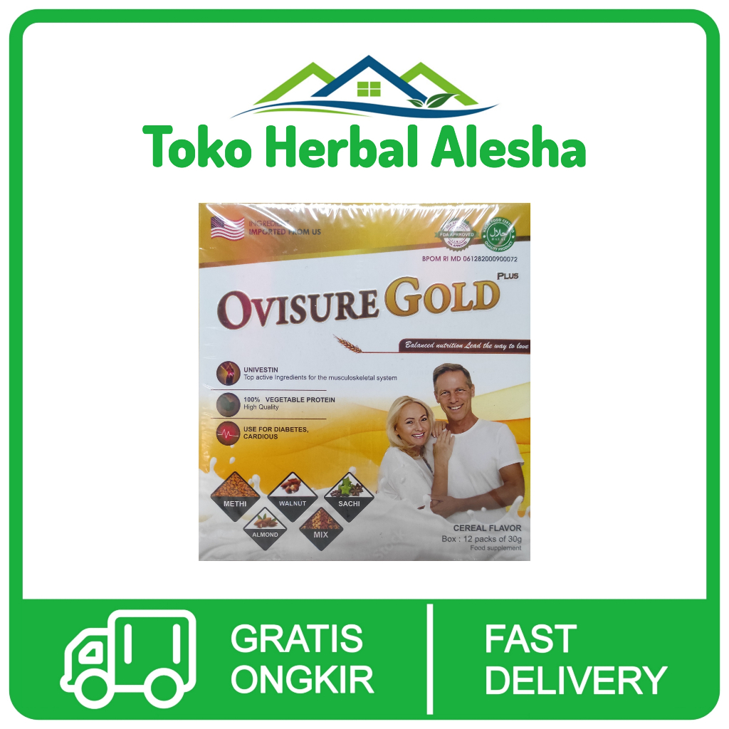 

Paket Murah Ovisure Gold Milk Susu Kesehatan Tulang Dan Sendi Original Asli