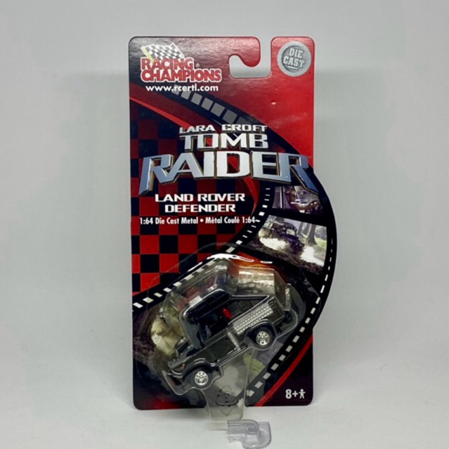 Racing Champions Tomb Raider Lara Croft Land Rover Defender