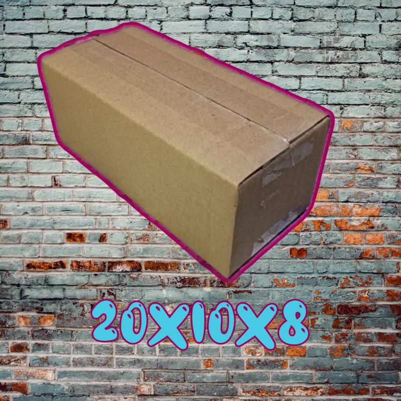 

kardus packing UK 20x10x8 kardus kecil kardus besar
