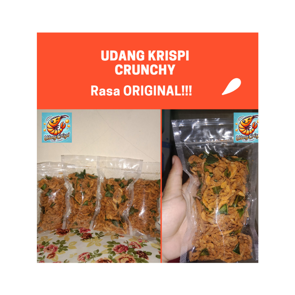 

Udang Krispi Crunchy Khas Indramayu Rasa Original