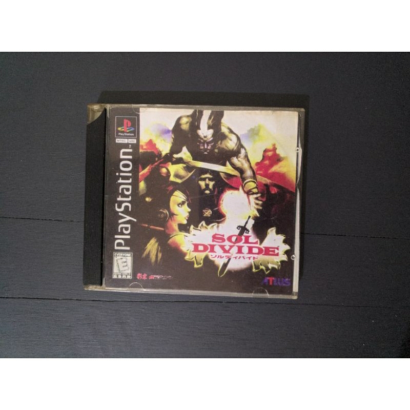 kaset copab PS1 Playstation 1 Sol divide