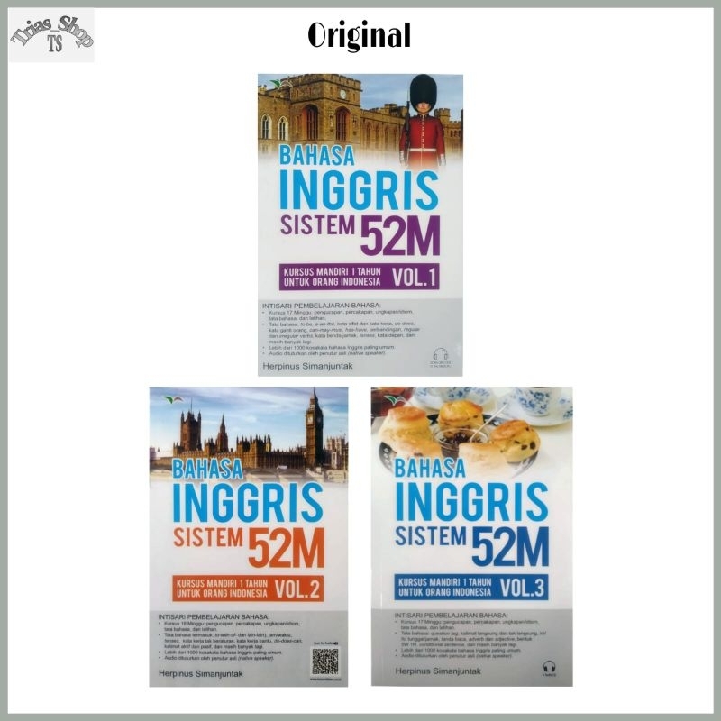 BAHASA INGGRIS " PAKET BAHASA INGGRIS SISTEM 52M
