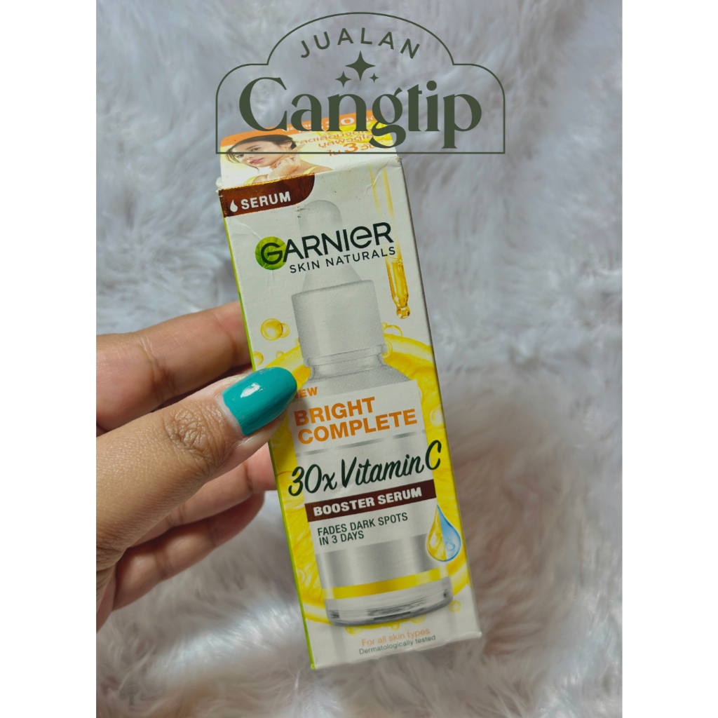 Garnier Bright Complete 30x Vitamin C Booster Serum 30ml | Garnier Vit C Booster Serum | Garnier Bri