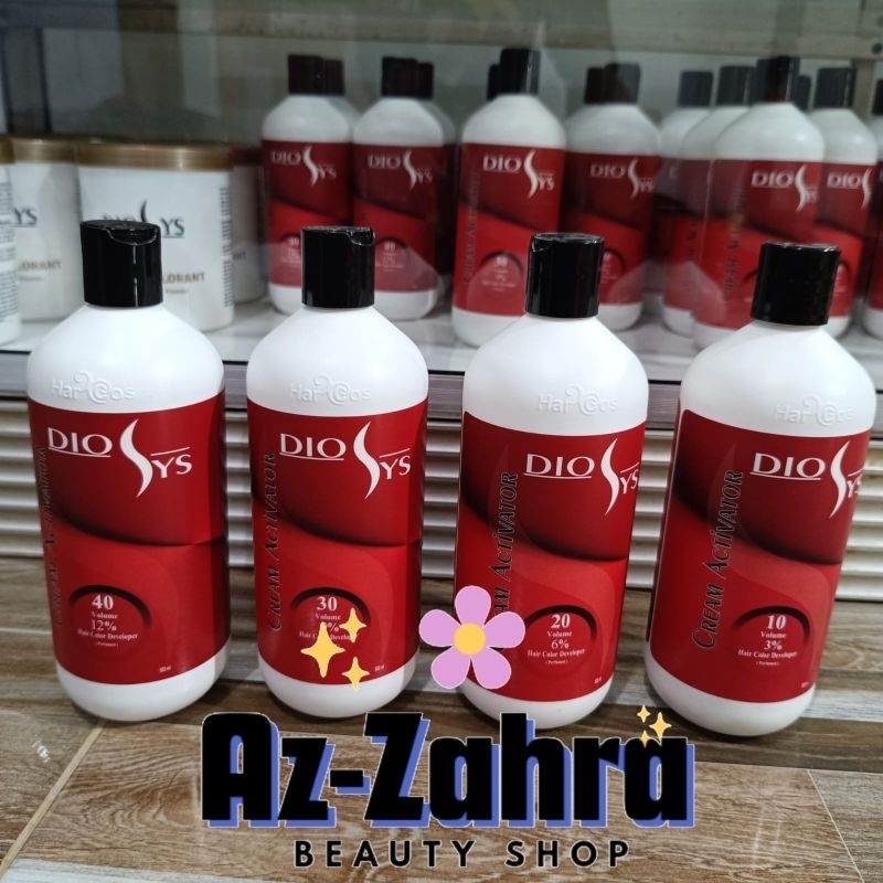 Diosys Developer 500ml Cream Activator / Oxydant / Oxidant / Peroxide / Campuran Warna Rambut