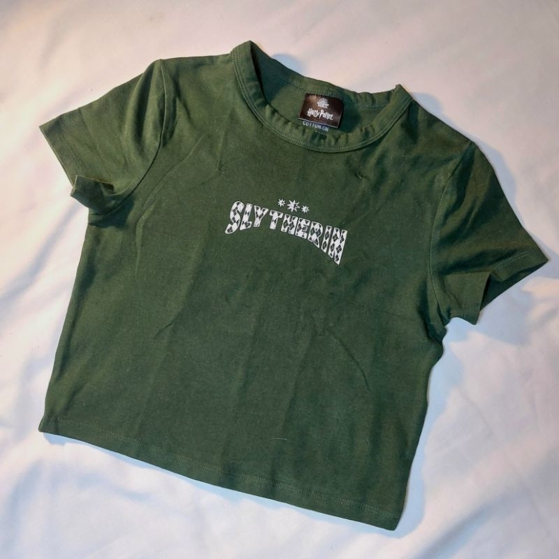 Preloved Crop Top Cotton On x Harry Potter