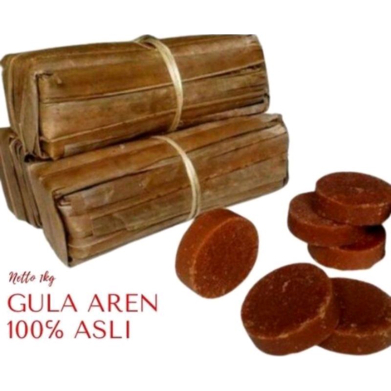 

Gula Aren 100% asli per 1kg isi 10 batang ukuran besar