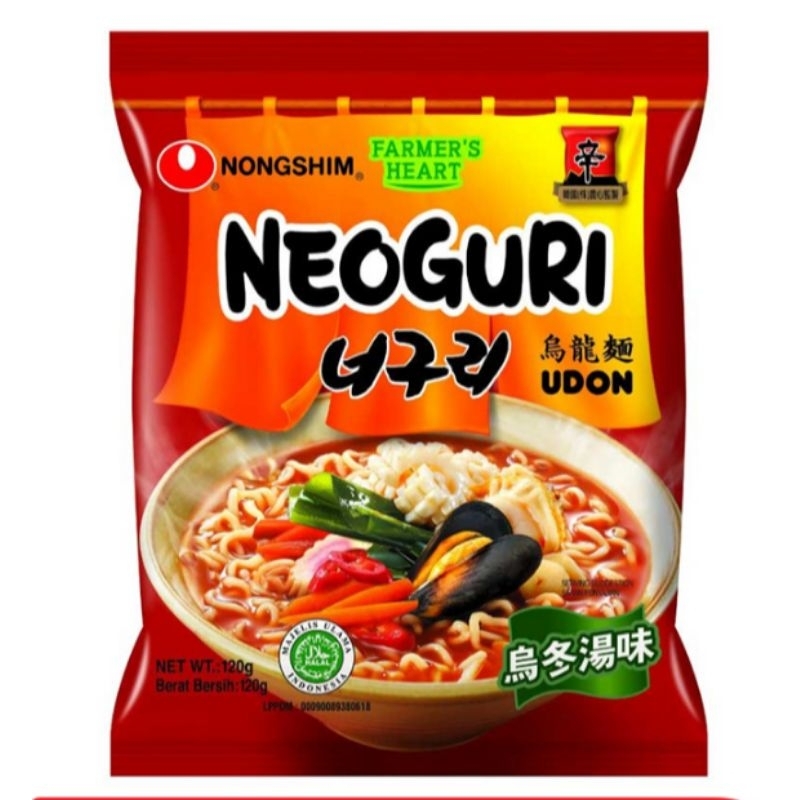 

NONGSHIM Neoguri Udon 120 gram mie instan kuah PEDAS