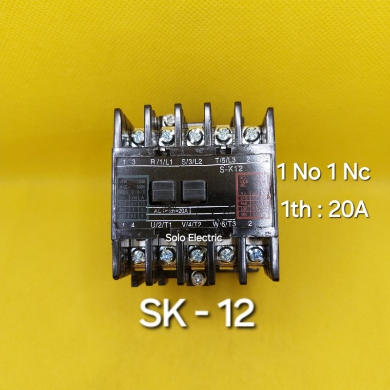 Magnetic Contactor SK 12 / Contactor INS