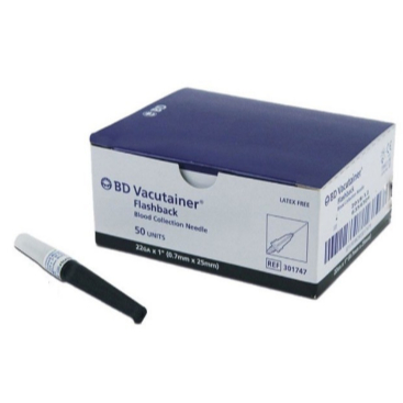 BD Vacutainer Flashback Needle No.22GA