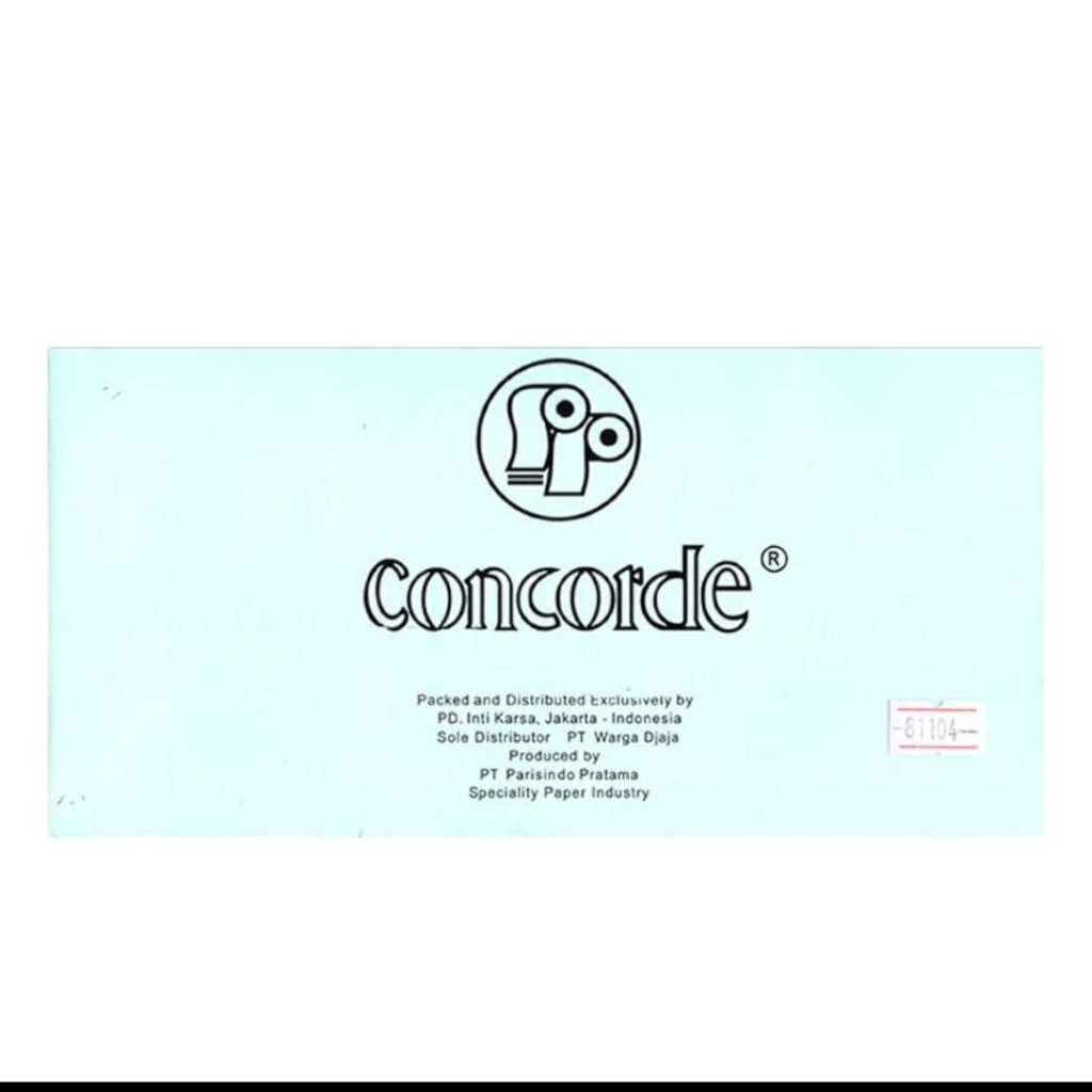

AMPLOP CONCORDE DL 81104 90GR@12