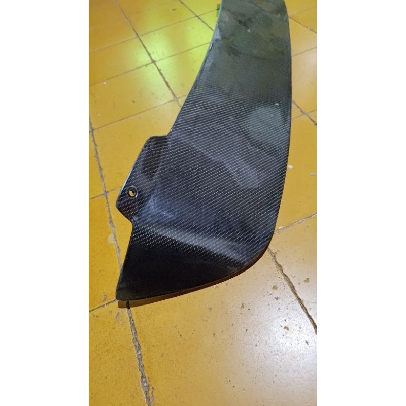 spoiler jazz ge8 spoon stiker karbon bekas pakai lumayan bagus