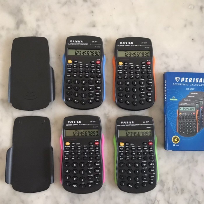 

Kalkulator Scientific Perisai PE-207. 10 digit