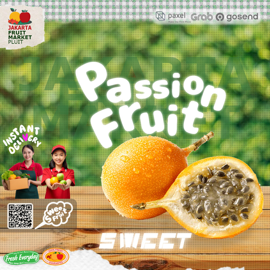 

(BUAH) MARKISA KONYAL / Passion fruit Super Sweet