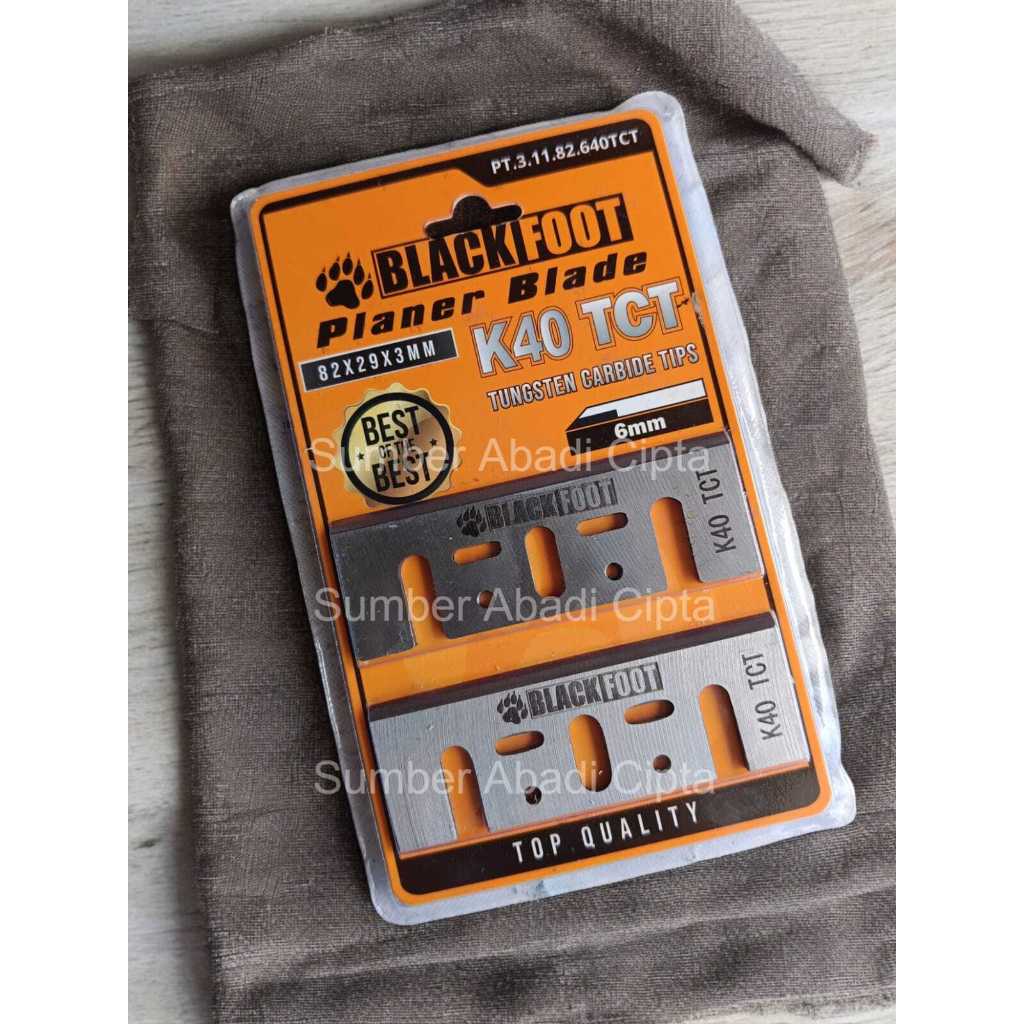 BLACKFOOT K40 TCT Planer Planner Blade Mata Sugu Pisau Serut Ketam