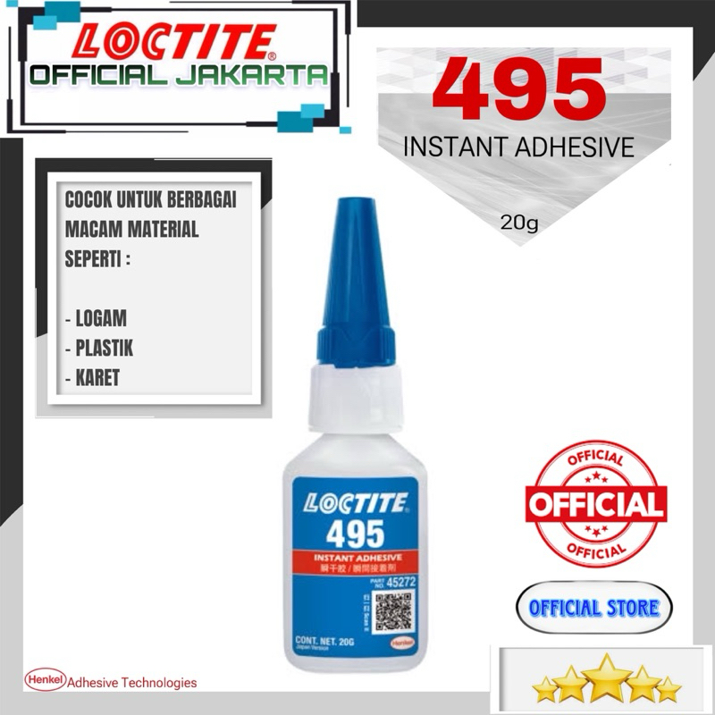 

LEM 495 Instant Adhesive Lem Instan Lem Super Glue 20 gr Lem 495