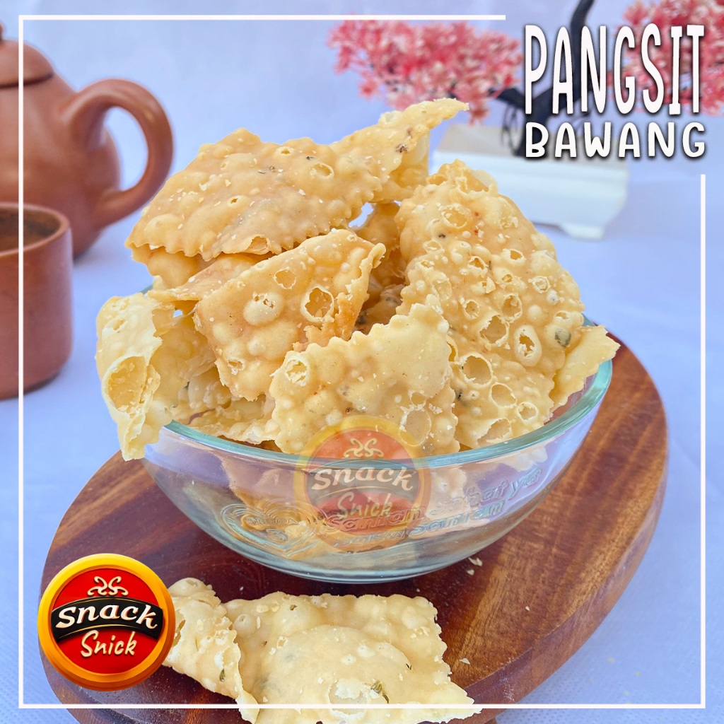 

Pangsit Keripik bawang 250gr kripik pangsit