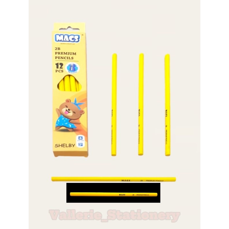 

MACS PENSIL 2B TRIANGLE PREMIUM SHELBY